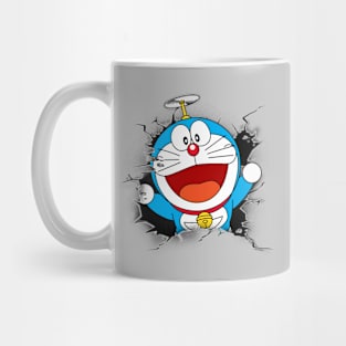 DORAEMON - Wall break Mug